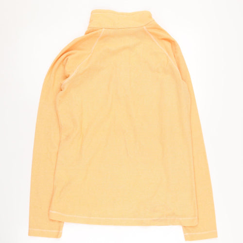 Regatta Women's Orange 1/2 Zip Sweatshirt Size 8