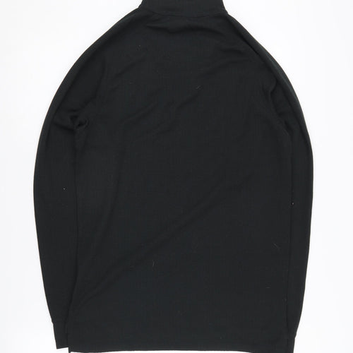 Trespass Men's Black 1/4 Zip Pullover, Size M