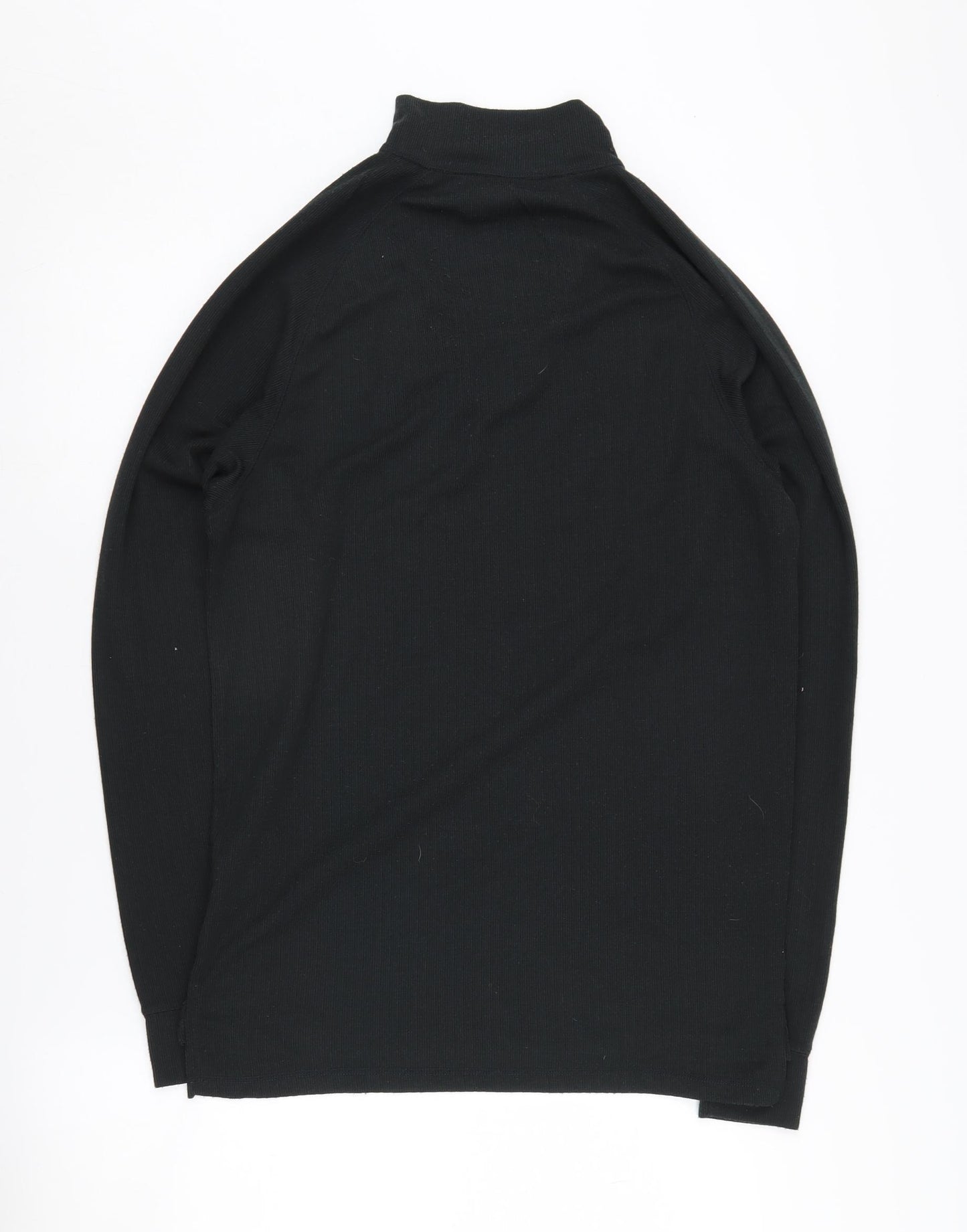 Trespass Men's Black 1/4 Zip Pullover, Size M