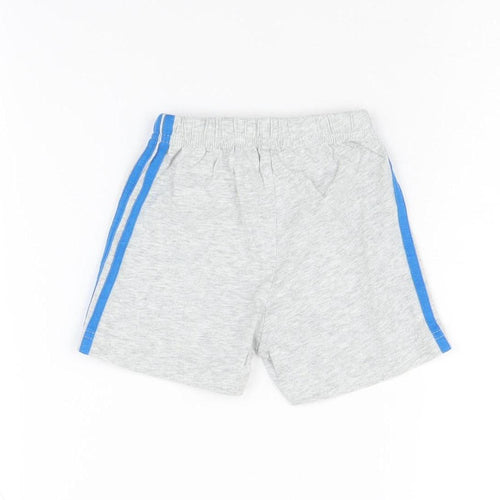 Adidas Unisex Baby Grey Shorts 6-9 Months
