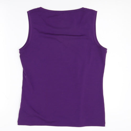 Sprayway Women’s Purple Tank Top UK 12 Crew Neck