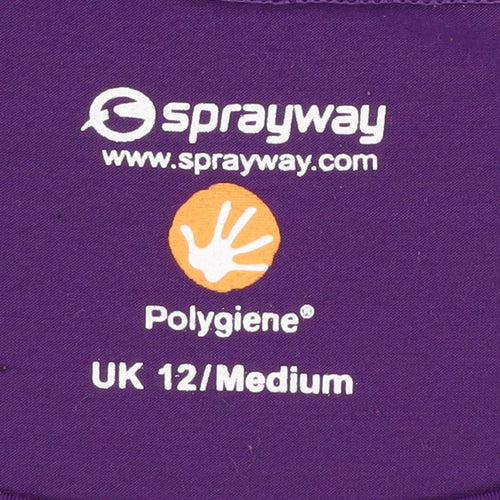 Sprayway Women’s Purple Tank Top UK 12 Crew Neck