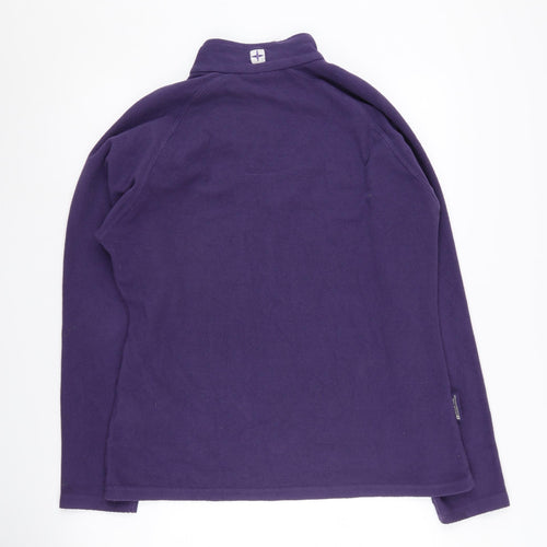 Mountain Warehouse Women's Purple 14 Fleece Sweatshirt