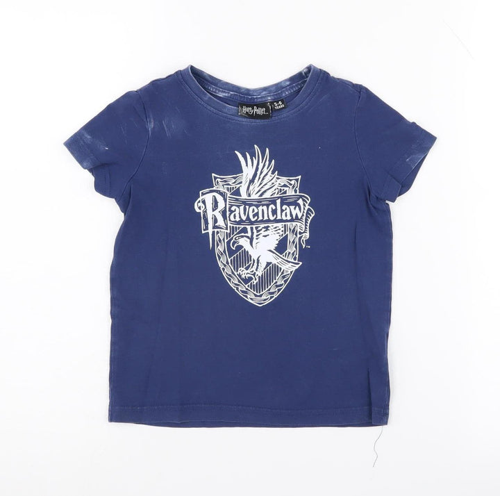 Harry Potter Boys Blue Ravenclaw T-Shirt 5-6 Years