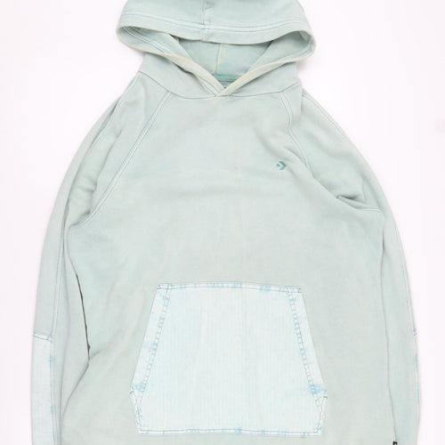 Converse Men’s Green Pullover Hoodie - Size S
