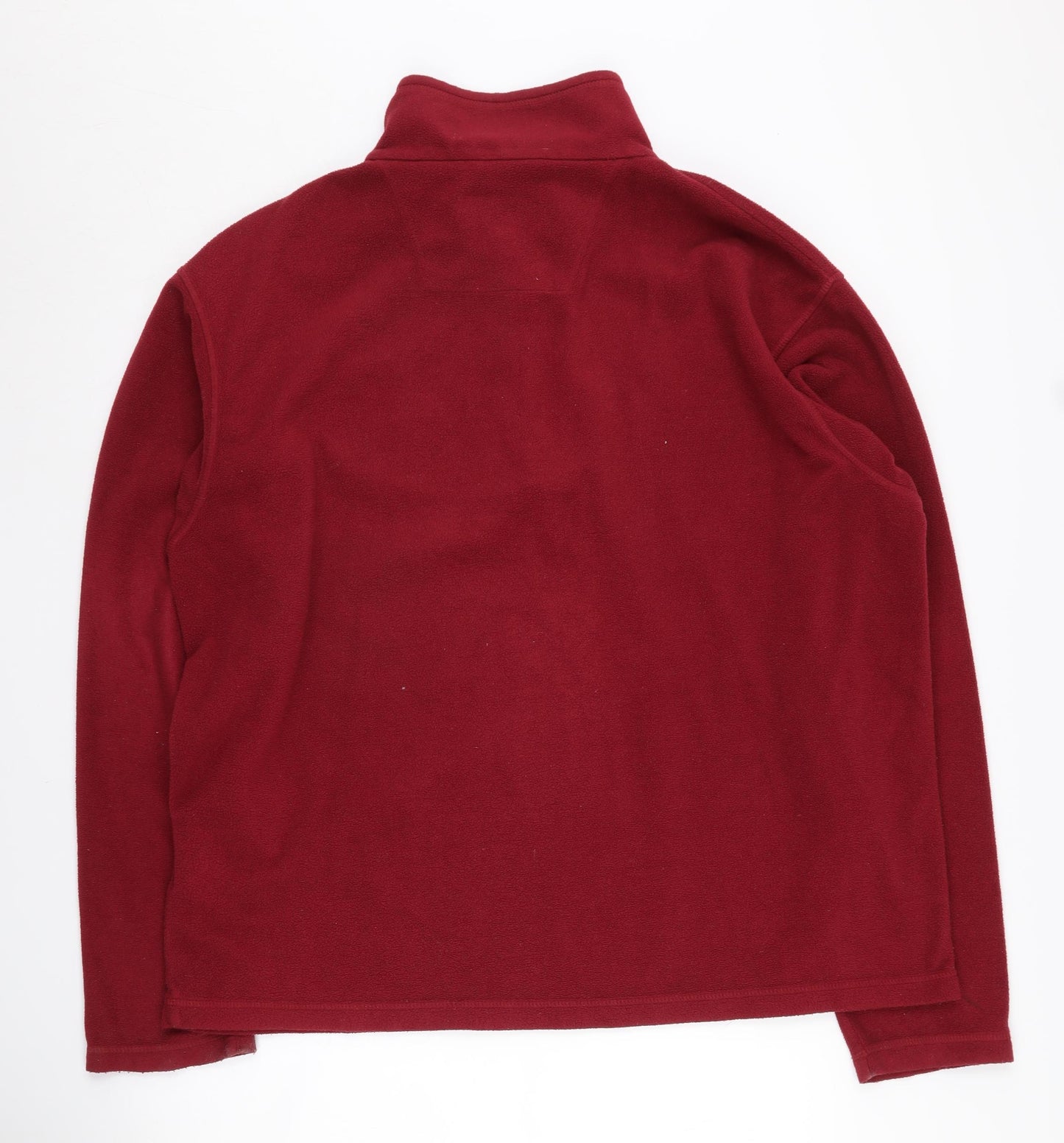 Regatta Men's Red 1/4 Zip Fleece Sweatshirt 2XL