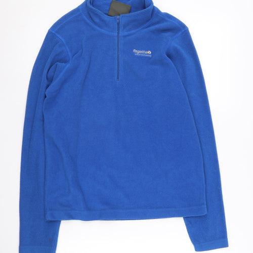 Regatta Boys Blue 1/2 Zip Sweatshirt Age 12 Years