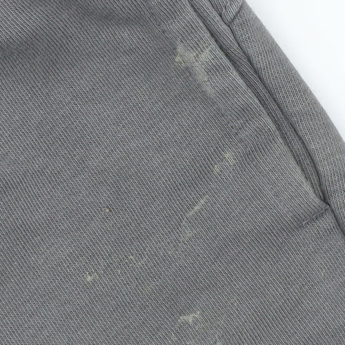 Puma Boys Grey Sweat Shorts 7-8 Years Casual Comfy Sports