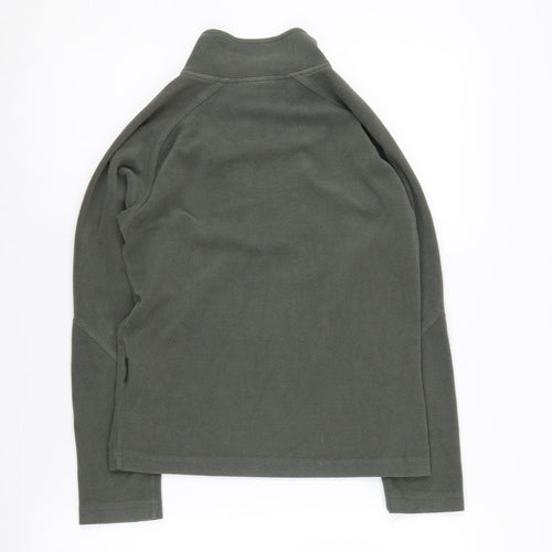 Surfanic Green Fleece Zip Sweatshirt, Unisex Kids, Size 164