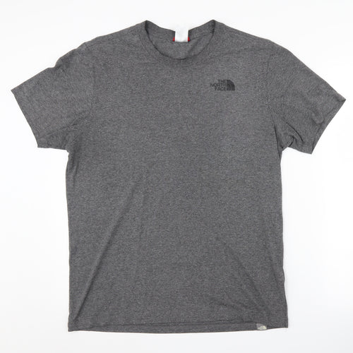 The North Face Men's Grey T-Shirt M Short Sleeve