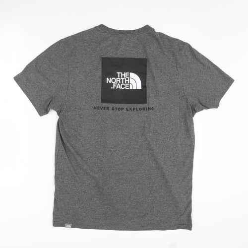 The North Face Men's Grey T-Shirt M Short Sleeve