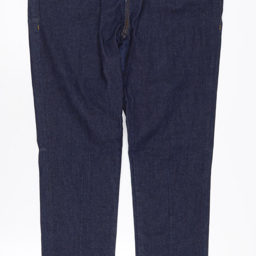 Bench Blue Straight Jeans Unisex Adults Size 32