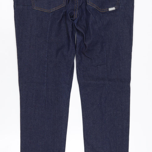 Bench Blue Straight Jeans Unisex Adults Size 32