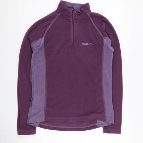 Mountain Warehouse Women's Purple Pullover Sweatshirt UK 12