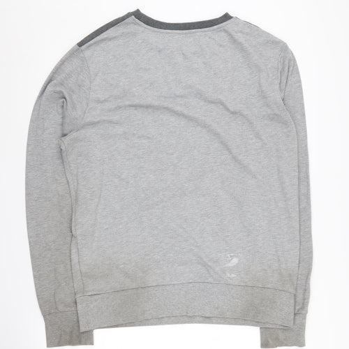 Jack & Jones Grey Graphic Men's XL Pullover Sweatshirt