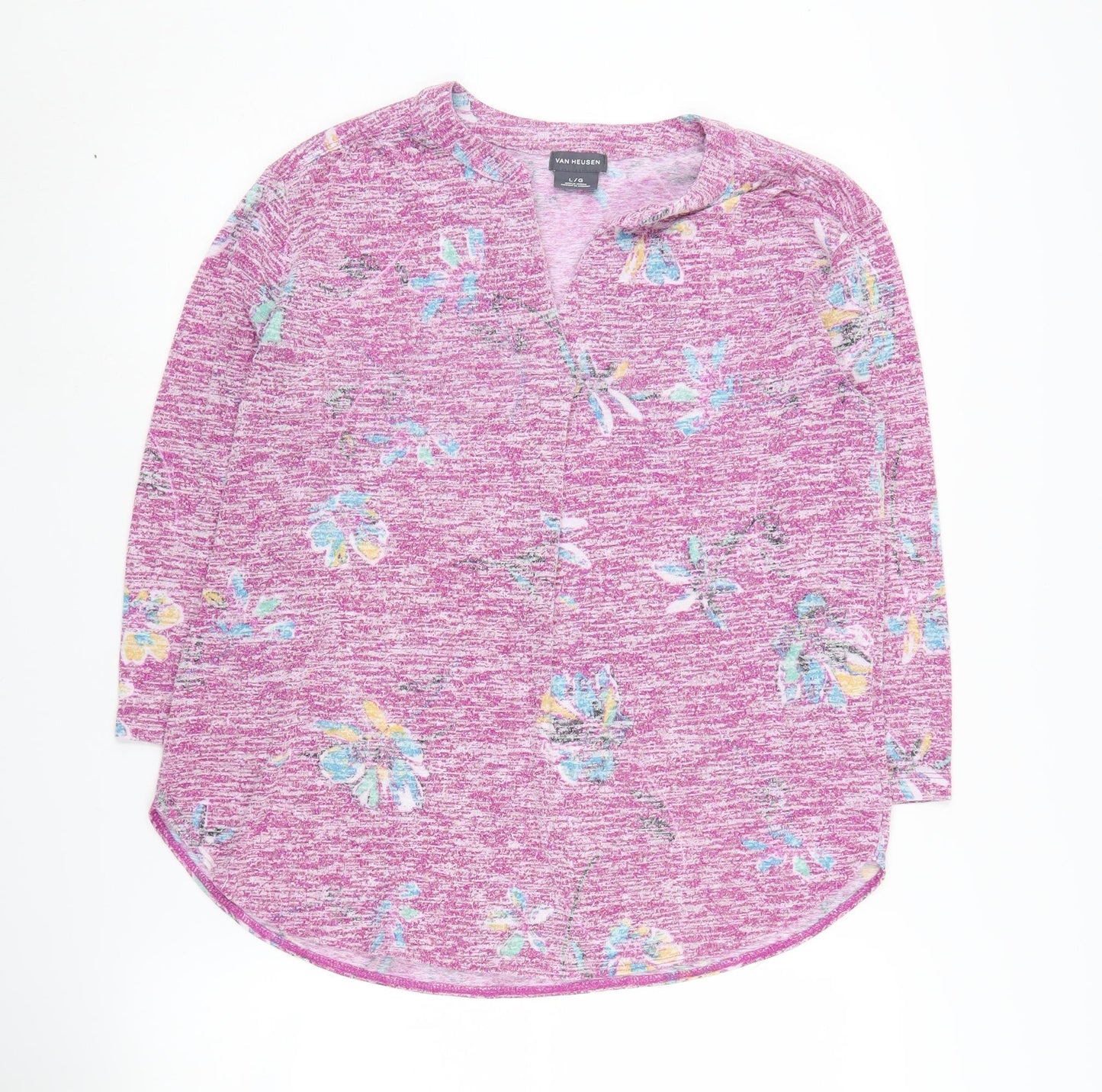 Van Heusen Women's Floral Blouse L Multicoloured Spring