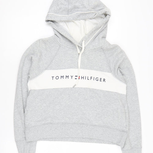 Tommy Hilfiger Women’s Grey Pullover Hoodie M