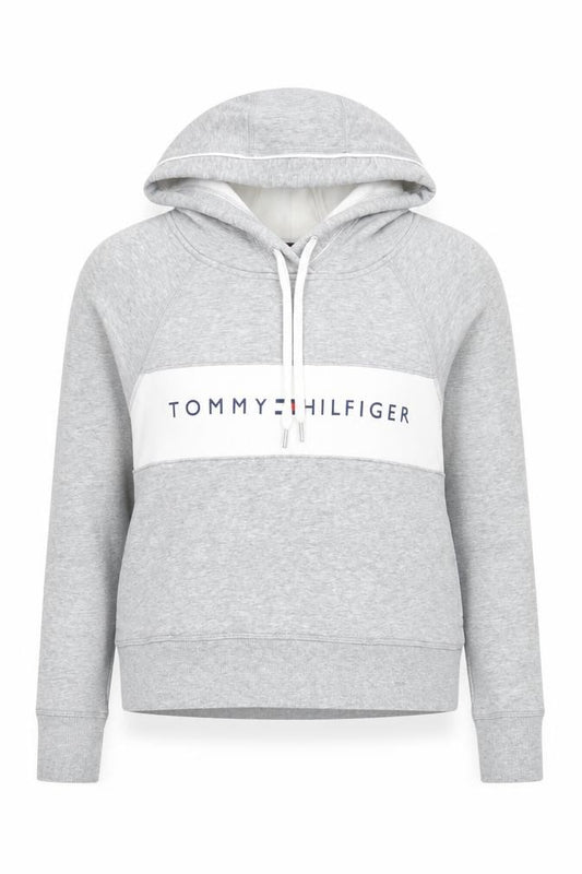 Tommy Hilfiger Women’s Grey Pullover Hoodie M