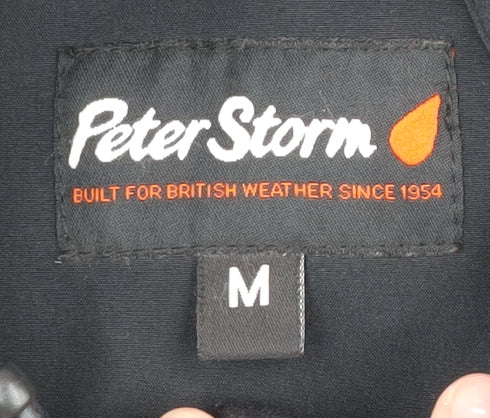 Peter Storm Men's Black Soft Shell Jacket M