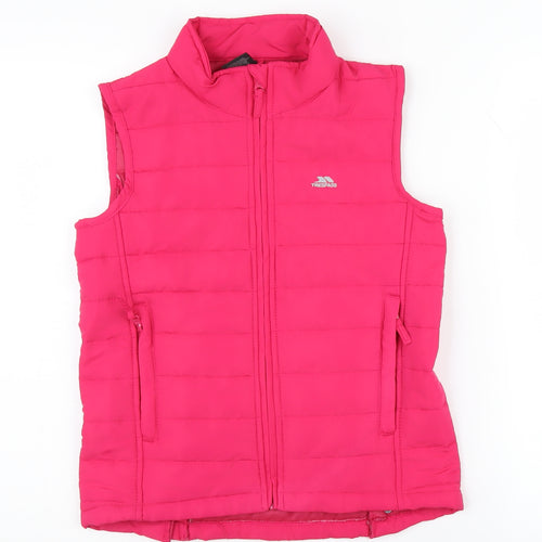 Trespass Girls Pink Bodywarmer Jacket 11 Years