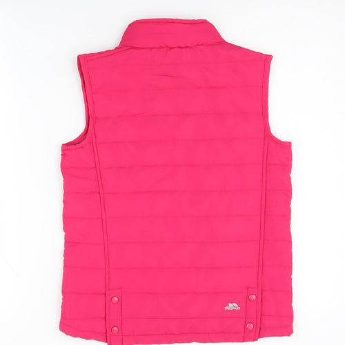 Trespass Girls Pink Bodywarmer Jacket 11 Years