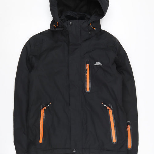 Trespass Men's Black 2XS Anorak Jacket Waterproof