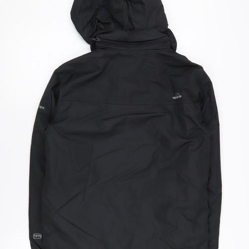 Trespass Men's Black 2XS Anorak Jacket Waterproof