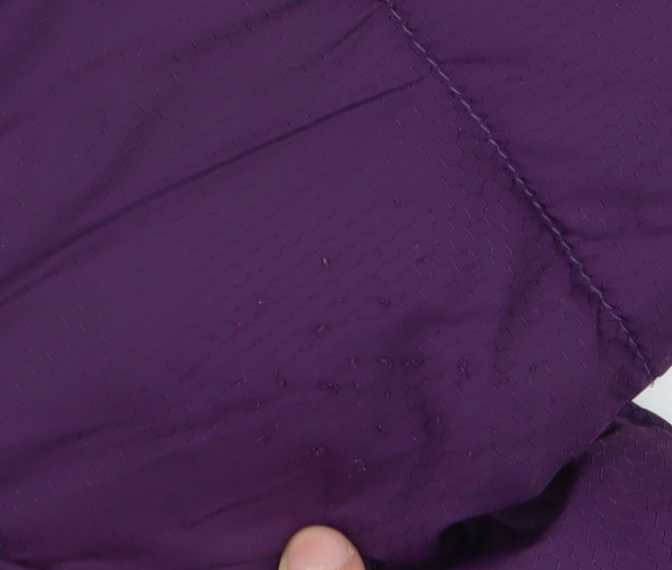 Mountain Warehouse Girls Purple Puffer Jacket 11-12Y Hooded