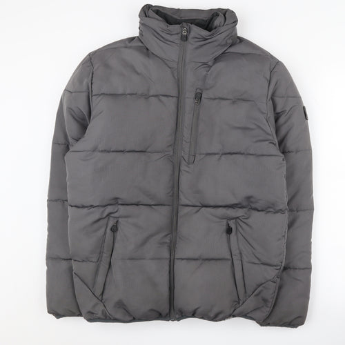Everlast Men's Grey S Puffer Jacket
