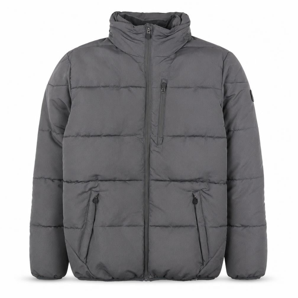 Front view of Everlast Men's Grey S Puffer Jacket
