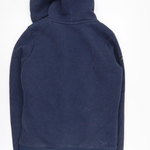 Superdry Women's Blue Medium Full-Zip Hoodie