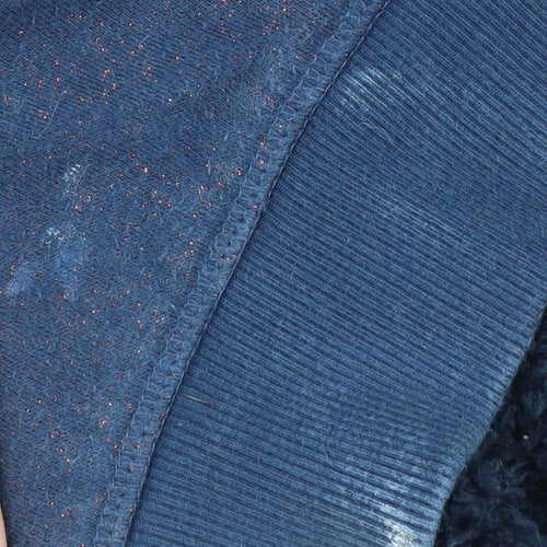 Superdry Women's Blue Medium Full-Zip Hoodie