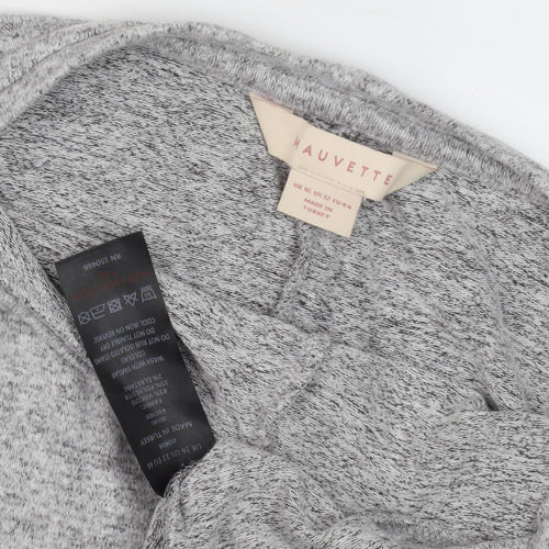 AUVETTE Women's Grey Long Sleeve Knit Top Size 16
