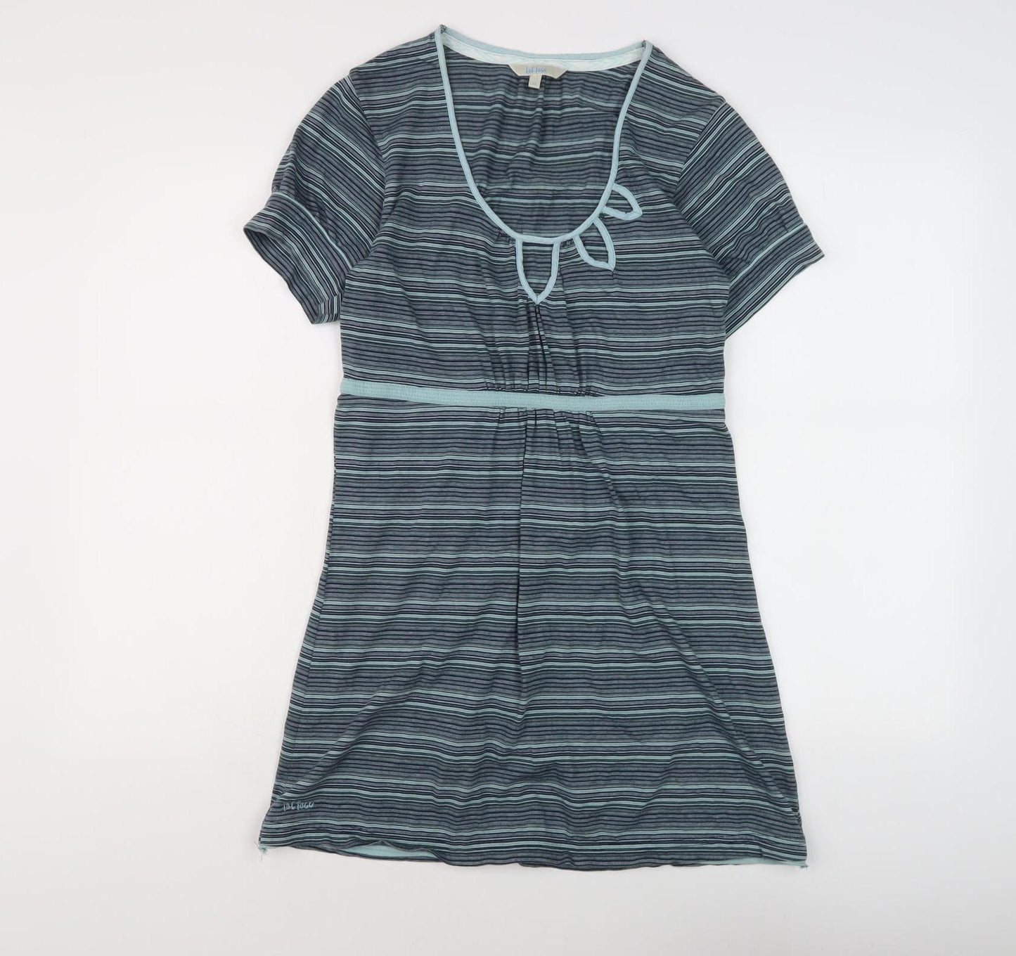 Fat Face Women's Blue Striped Tunic Blouse Size 14