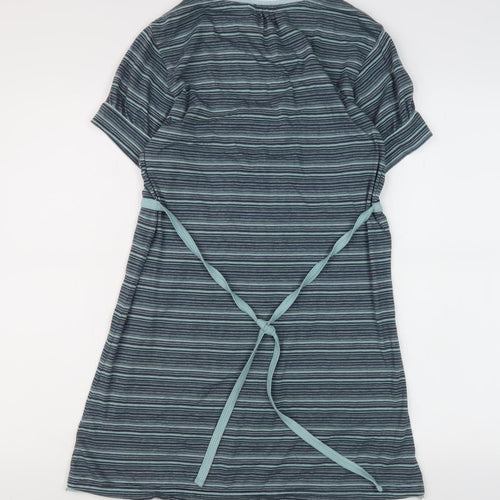 Fat Face Women's Blue Striped Tunic Blouse Size 14