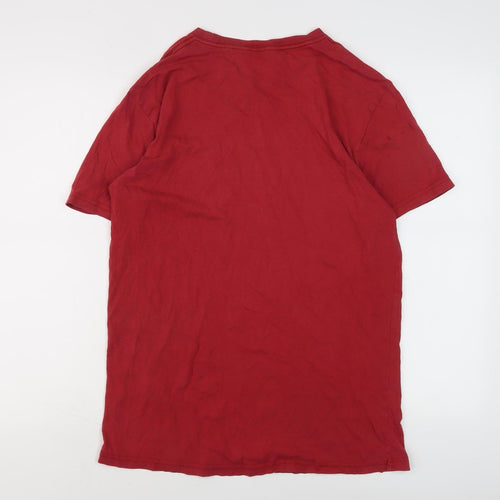 Penfield Men's Red Crew Neck T-Shirt - Size S