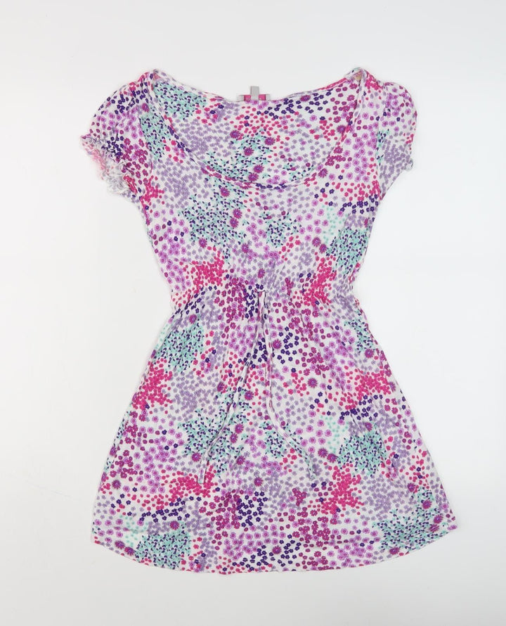 Per Una Women's Multicoloured Floral T-Shirt Size 8