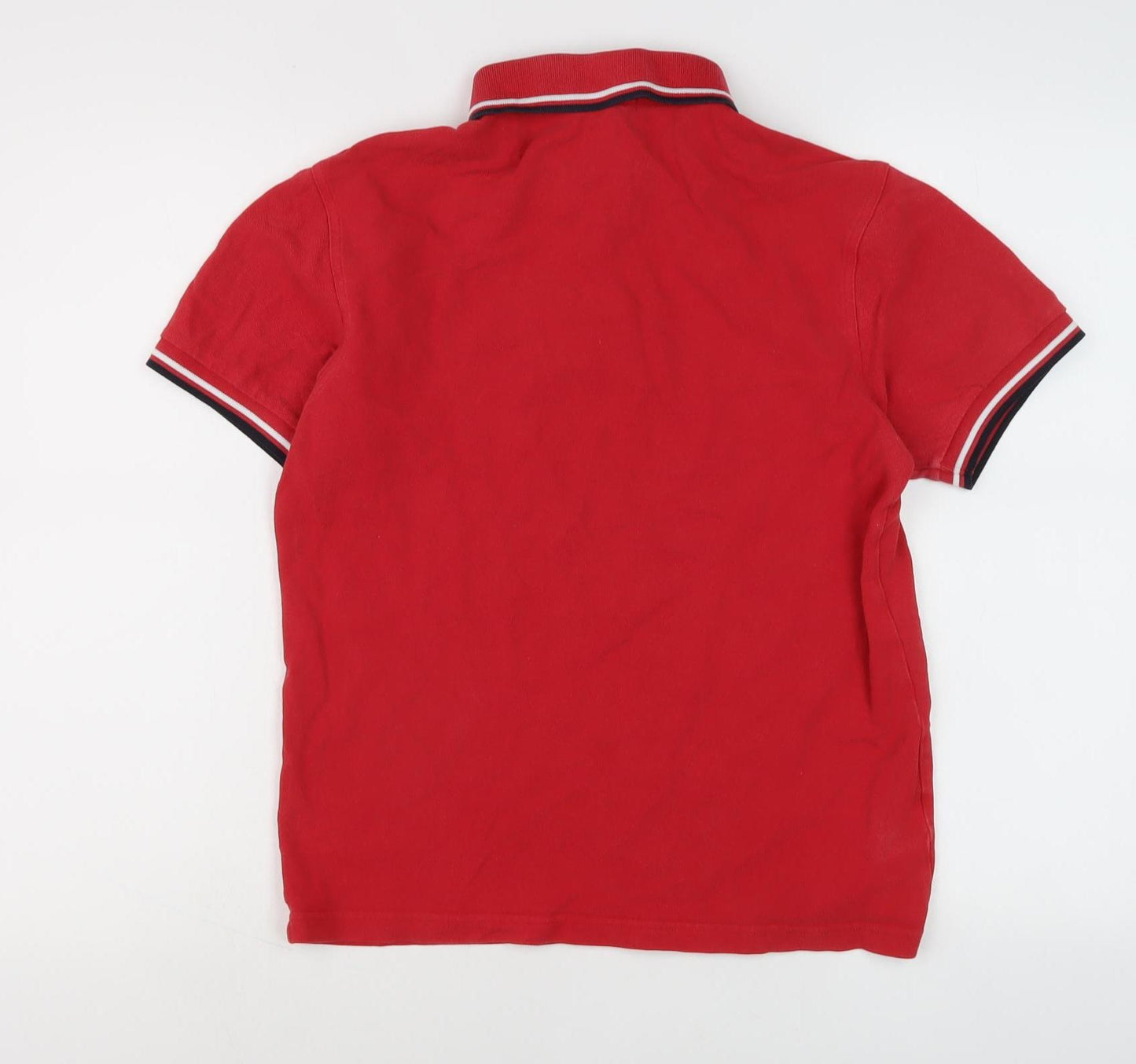 Fred Perry Men's Red Polo Shirt, Size S, Casual Style