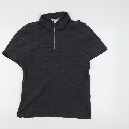 Marks and Spencer Men’s Black Cotton Polo M