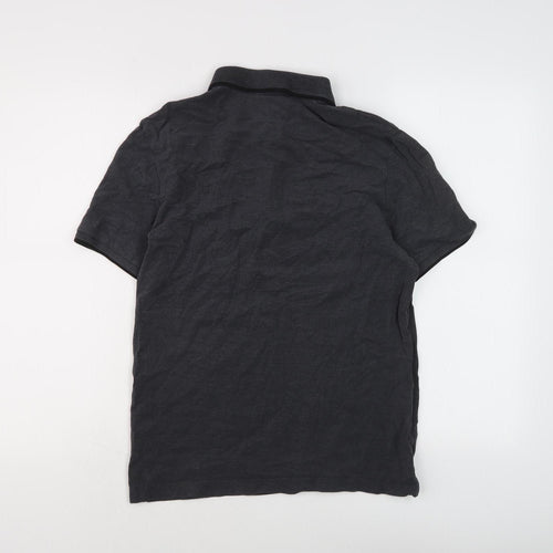 Marks and Spencer Men’s Black Cotton Polo M