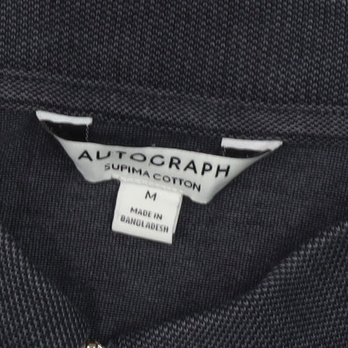 Marks and Spencer Men’s Black Cotton Polo M