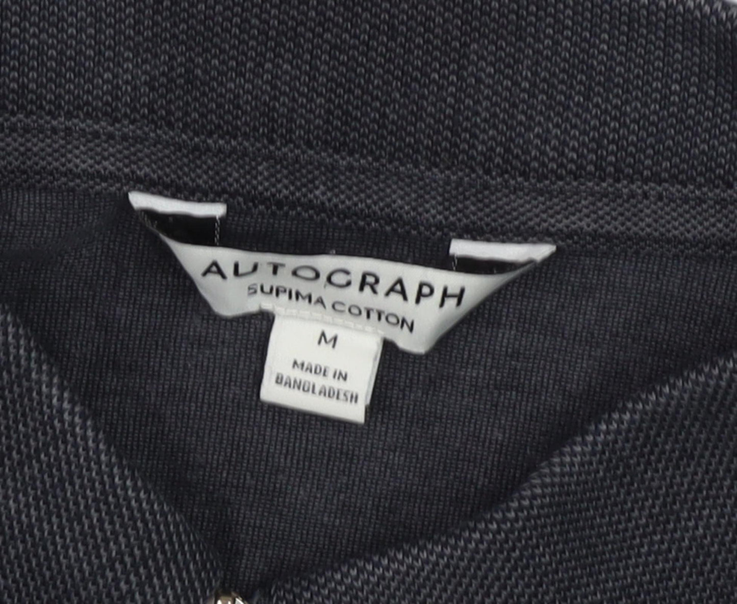 Marks and Spencer Men’s Black Cotton Polo M