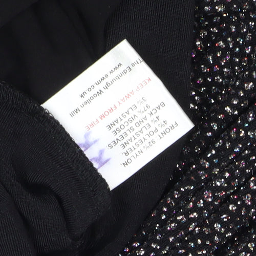 Isle Collection Women's Black Long Sleeve Top S