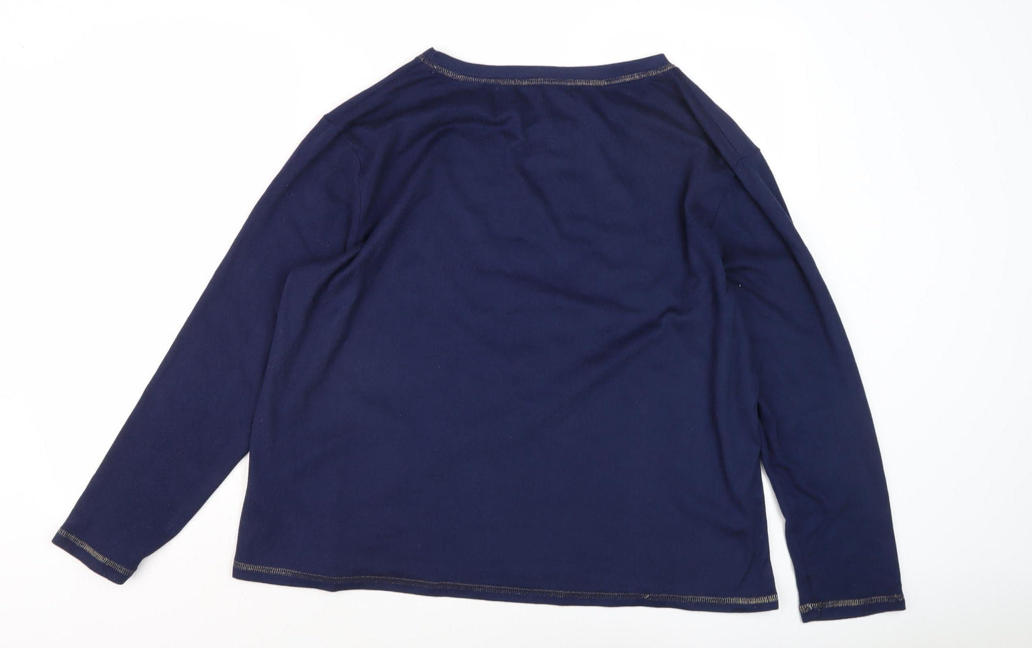 Harry Potter Unisex Blue T-Shirt XL Long Sleeve Casual