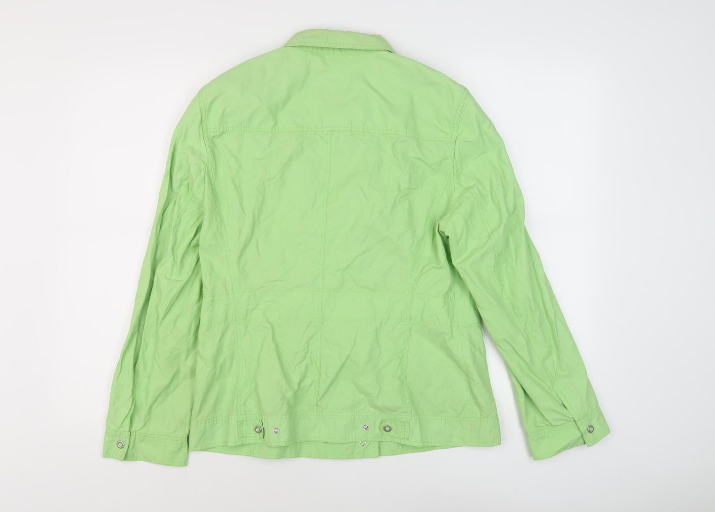 Basler Jeans Women’s Green Button-Up Shirt - Size 10