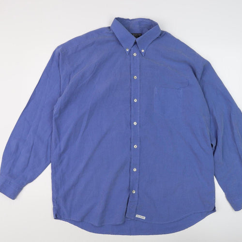 Ted Baker Men's Blue Check Long Sleeve Shirt