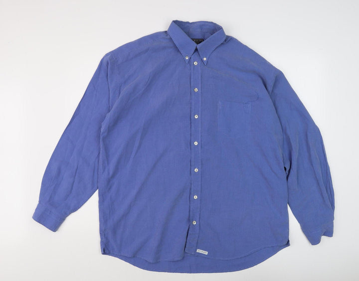 Ted Baker Men's Blue Check Long Sleeve Shirt