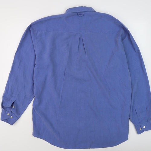Ted Baker Men's Blue Check Long Sleeve Shirt