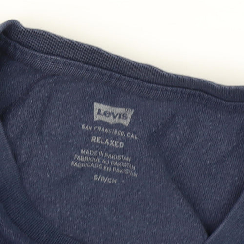 Levi's Men's Blue Relaxed Fit T-Shirt, Size L