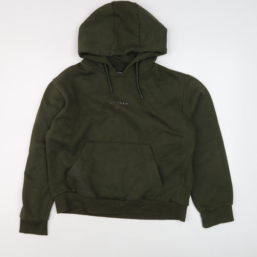 McKenzie Unisex Green Pullover Hoodie Size 8
